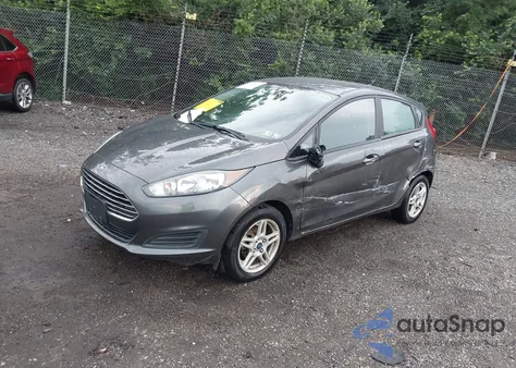 2019 Ford Fiesta Se из США, поврежденный, VIN 3FADP4EJ6KM147631